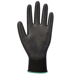 A120 Work Gloves PU Palm Dipped Abrasion and Tear Resistant Black, Large-KarWorkwear