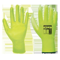 A120 Work Gloves PU Palm Dipped Abrasion and Tear Resistant Black, Xx-Large-KarWorkwear