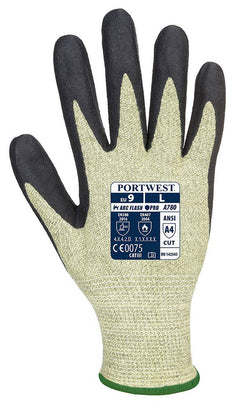 A780 High Protection Arc Grip Glove Green/Black, Medium