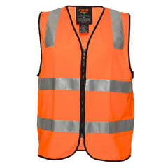 Portwest First Aid Zip Vest D/N Lightweight Reflective Tape Work Safety MZ103-KarWorkwear