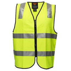 Portwest Fire Warden Zip Vest D/N 2 Tone Reflective Tape Work Safety MZ104-KarWorkwear