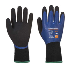 AP01 Thermo Grip Pro Glove Blue/Black, Medium