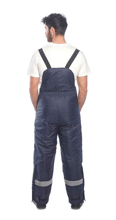 Cold-Store Saloppettes Refridgeration Freezer Trousers Pants Work Protection, 5XL Navy